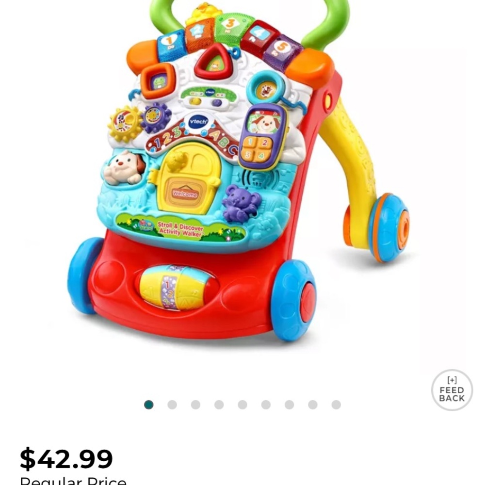 VTech stroll and discover activity walker